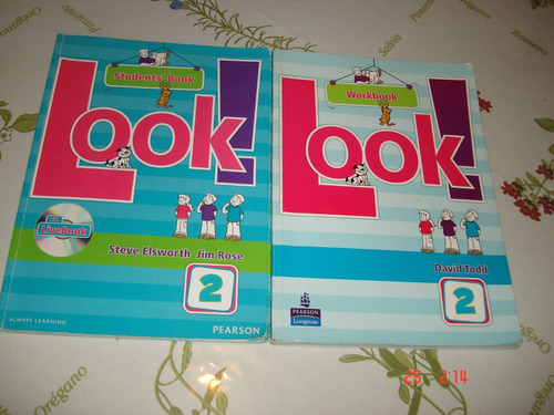 Look! 2 Student´s Y Workbook, Pearson Longman.