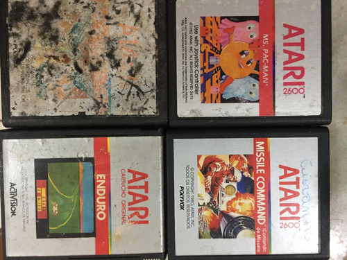 Lote Cartucho Atari 2600 Original