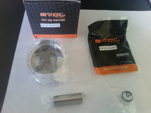 Kit Piston Con Anillos Std Vivax 125 Suzuki Oferta!!