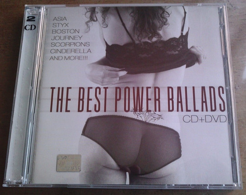 The Best Power Ballads Cd/dvd Muy Raro Unica Ed 2006.  