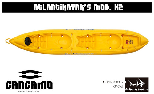 Kayak Atlantikayks K2 Dist Oficial Todos Los Modelos