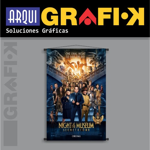Posters - Banners De Peliculas - Una Noche En El Museo 3