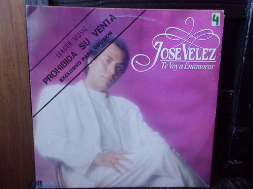 Vinilo Jose Velez Te Voy A Enamorar - De Difusion