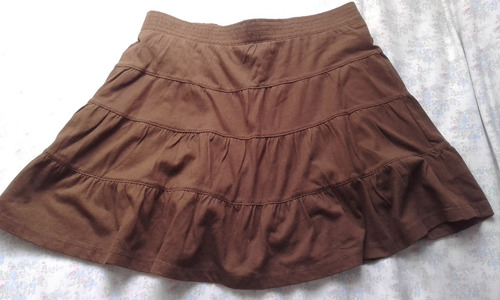 Pollera Con Short Niñas Talle 10/12 Años