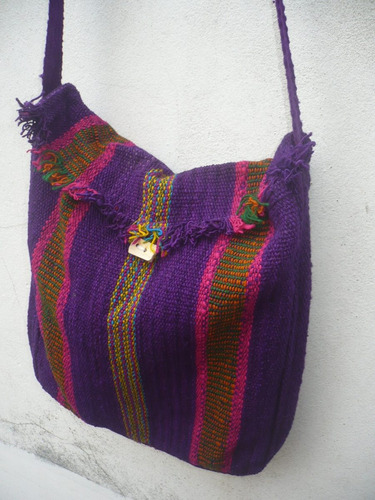 Morrales Medianos Artesanales De Auténtico Aguayo Antiguo
