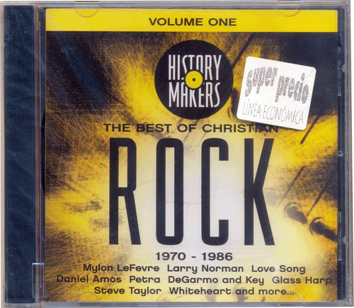 2003 History Makers The Best Of Christian Rock Cd Original