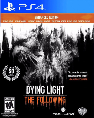 Dying Light The Following Enhanced Ed Ps4 Domicilio