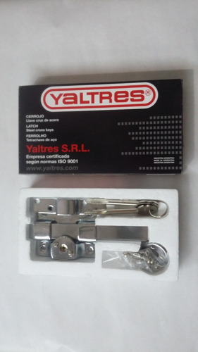 Pasador Cerrojo 6le Yaltres Llave Cruz