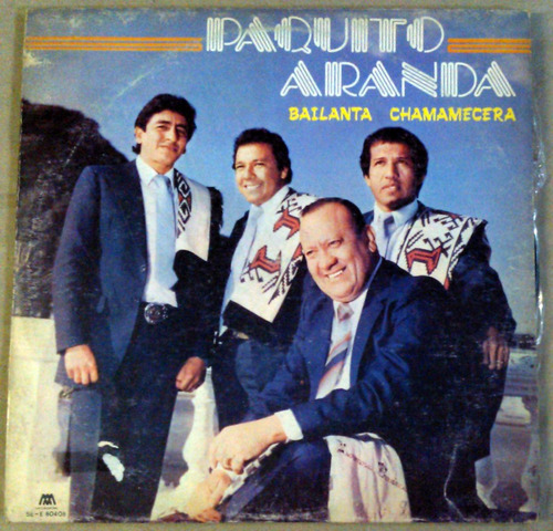Paquito Aranda Bailanta Chamamecera Lp Argentino