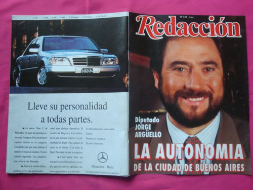 Revista Redaccion N° 249 1994 - La Autonoma Ciudad Bs As