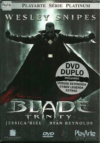 Dvd: Blade Trinity - Série Platinum Ed. Limitada Duplo +luva