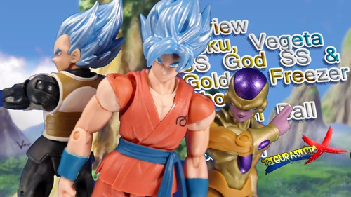 Resurreccion Freezer Dragon Ball Set X 3 Articulables + Acce