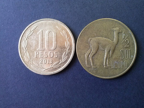 Moneda Perú 1/2 Sol De Oro De Bronce 1972 (c20)
