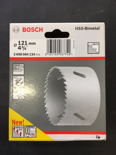 Sierra Copa Bimetalica Madera-metal Bosch 121mm 2608580445