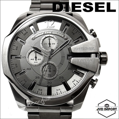 Reloj Diesel Dz4282 Mega Chief Cronógrafo - 100% Original