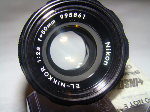 Lente Nikon 50mm F2.8 Para Ampliadora Fotografica.