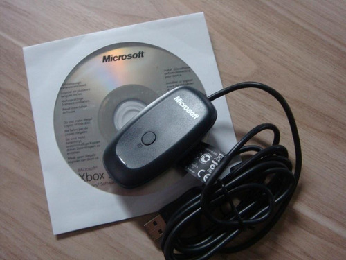 Receptor Wireless Xbox/pc (original) Acompanha Dvd C/ Drive.