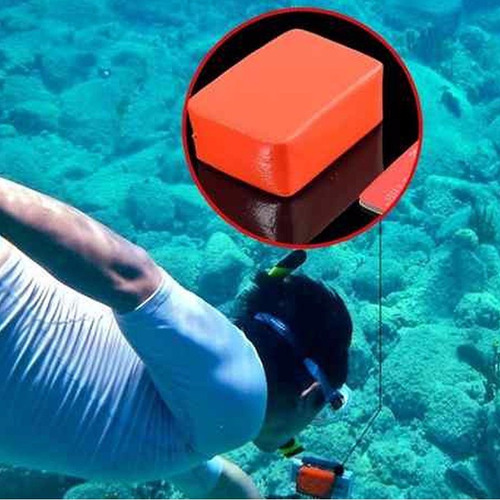 Acessórios Go Pro Boia De Flutuação Com Adesivo 3m Backdoor