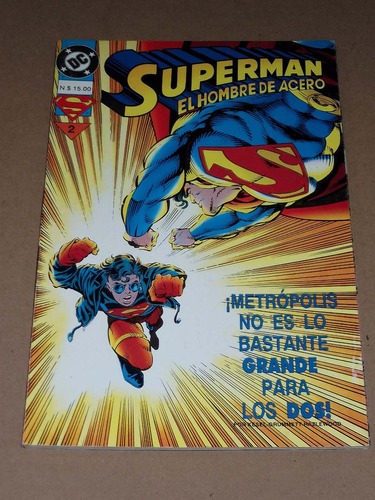 Superman El Hombre De Acero #2 Dc Comic Vid Revista