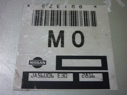 Computadora Altima 2003, 2.5 Lt, A/t. M 0, Ja56u06. (Usado)
