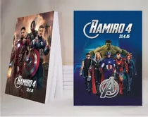 Comprar Avengers Souvenir Anotador Personalizado X24 7x10 + 8 10x14