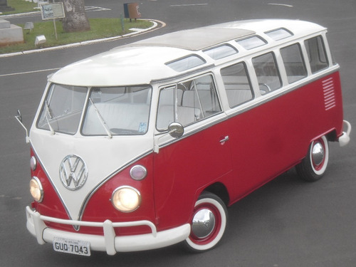 Kombi Antiga Vw Van Mod. Samba E Teto Solar - Por Encomenda