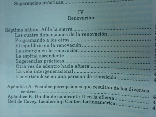 Stephen R. Covey, Los 7 Hábitos De La Gente Altamente (Usado)
