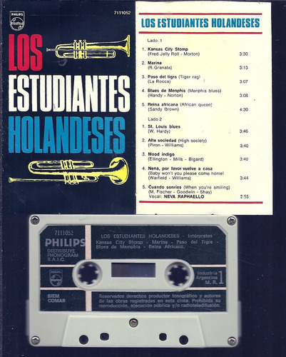 Los Estudiantes Holandeses Cassette