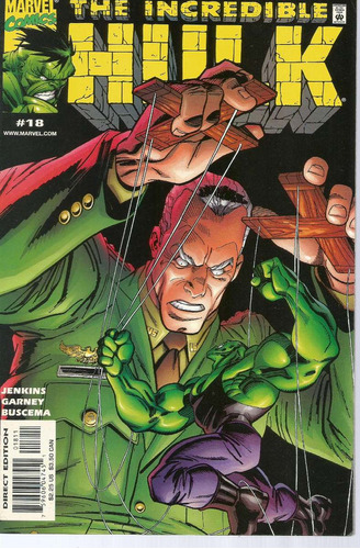 The Incredible Hulk N° 18 - Em Inglês - Editora Marvel - Formato 16 X 24,5 - Capa Mole - Bonellihq Cx242 Nov23