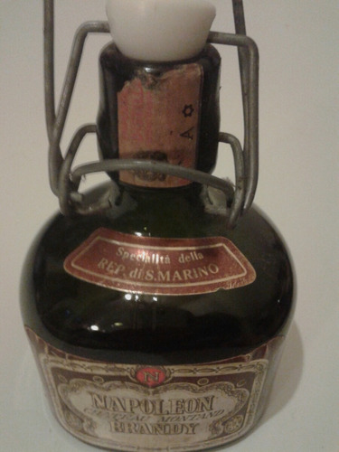 Botella Antigua De Brandy Napoleon