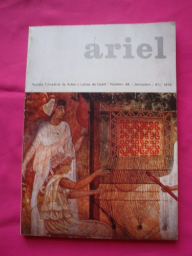 Ariel N° 48 Revista De Artes Y Letras De Israel Jerusalem