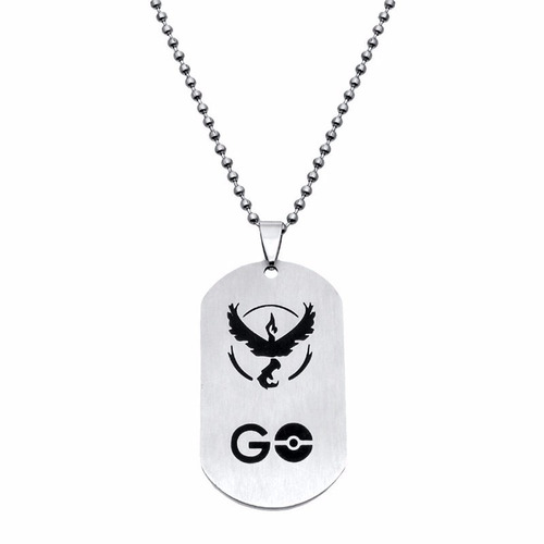 Colar Cordão Pokemon Go Ash Pikachu Team Valor Vermelho