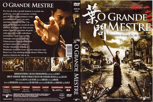 Dvd - O Grande Mestre / O Grande Mestre 2 - Novo