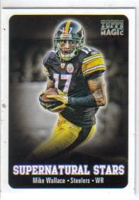 2012 Topps Magic Supernatural Stars #ssmw Mike Wallace