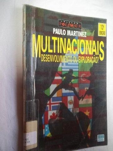 * Livro - Paulo Martinez - Multinacionais - Infanto Juvenil