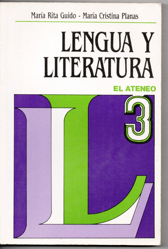 Lengua Y Literatura El Ateneo 3, Libro Sin Escribir 275 Pag