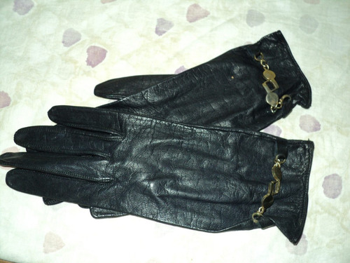 Guantes De Cuero Negro Mujer Vestir N 7 1/2 Largo 23cm | MercadoLibre Guantes De Cuero Negro Mujer Vestir N 7 1/2 Largo 23cm | MercadoLibre