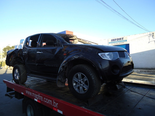Sucata Mitsubishi L200 Triton 3.2 Hpe Peças Motor Cambio /11