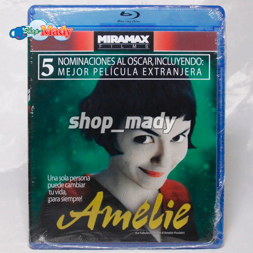 Amelie / Le Fabuleux Destin D' Amélie Poulain Bluray Reg. A