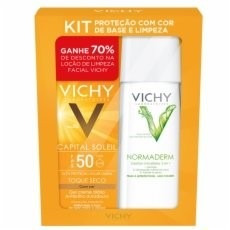 Protetor Solar Vichy Capital Soleil Fps 50 Toque Seco 50gr