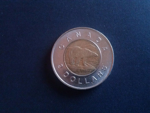 Moneda Canadá Bimetálica 1996 (a03)