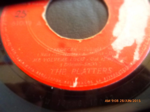 Vinilo Single The Platters -- Uno En Un Millon ( R94