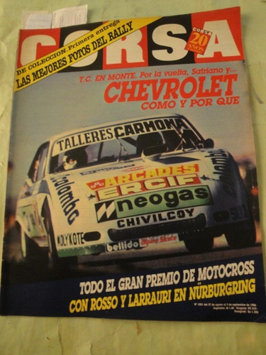 Corsa 1051 Satriano Alfa Romeo Sprint Rally Motocross Nissan