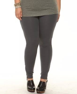 Imagen 2 de 8 de Leggins Para Gorditas Pretina Ancha Tallas Xl,xxl De Algodon