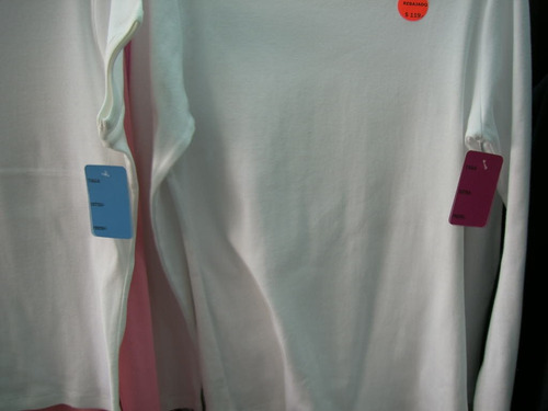 Imagen 3 de 5 de Etiqueta Color Perforada Para Ropa Con Talla Precio Estilo