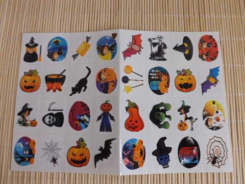 Imagem 2 de 2 de Tatuagem Infantil Halloween