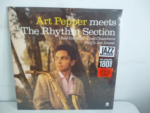 Art Pepper Meets The Rhythm Section Vinilo Americano Nuevo