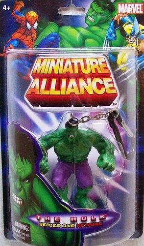 Marvel Miniature Alliance The Hulk Keychain Llavero Pvc Hm4
