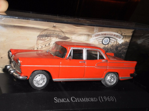 Auto Simca Chambord 1960 Escala 1:43 Colección Metal