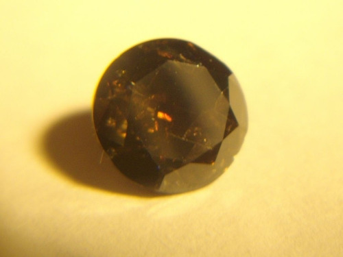 Diamante 0.96ct - Conhaque - Si3 - Lapidação Brilhante